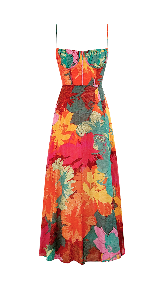 Sorrela Maxi Dress (Tropical)