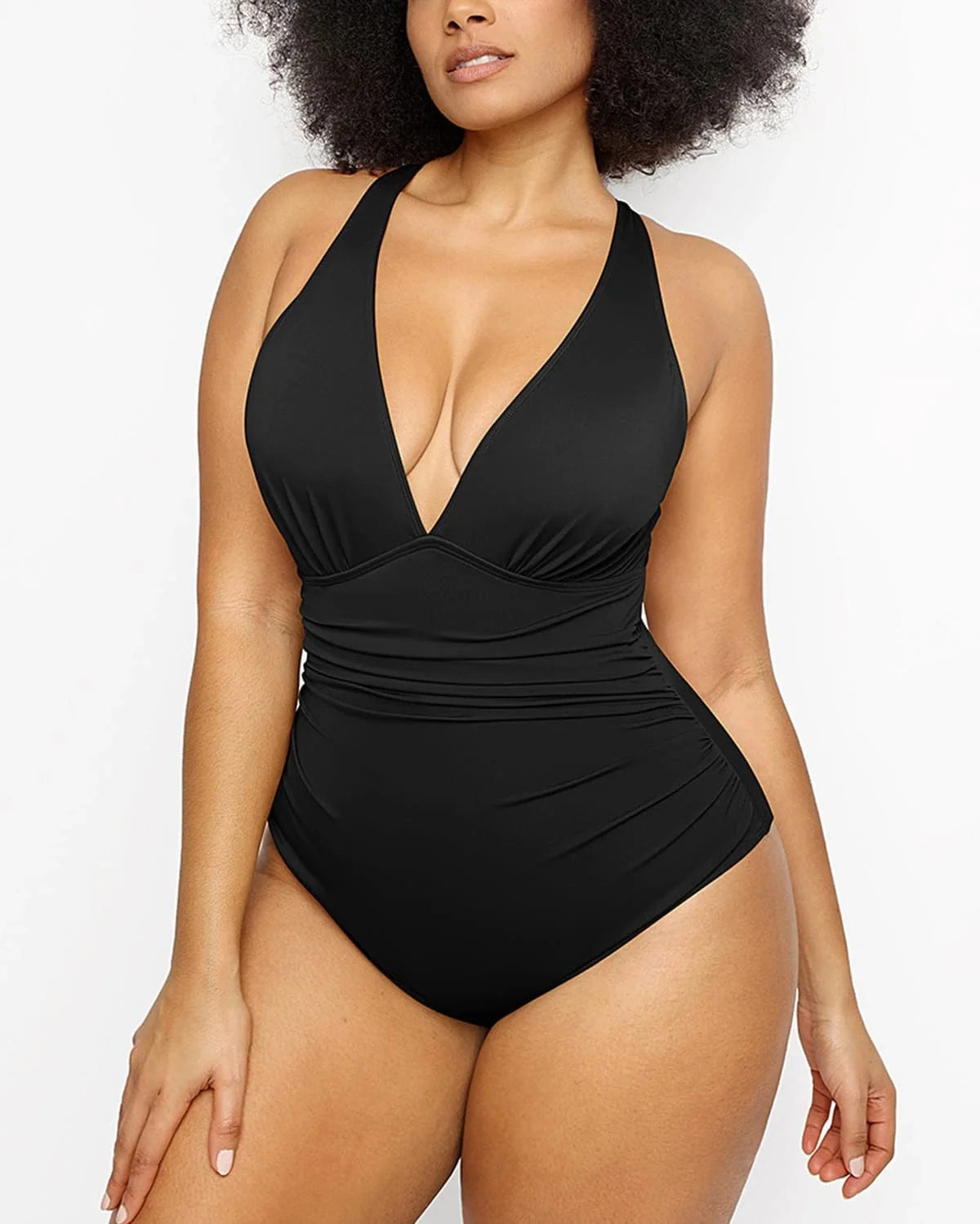Plunge Cutout Swimsuit