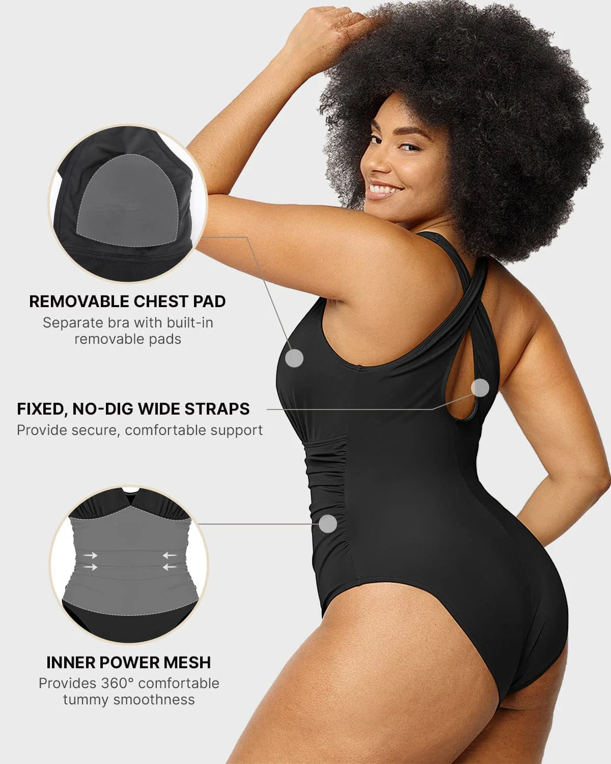 Plunge Cutout Swimsuit