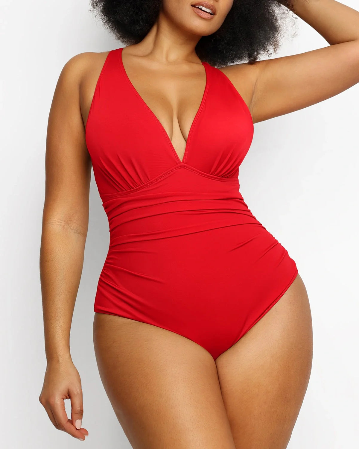 Plunge Cutout Swimsuit