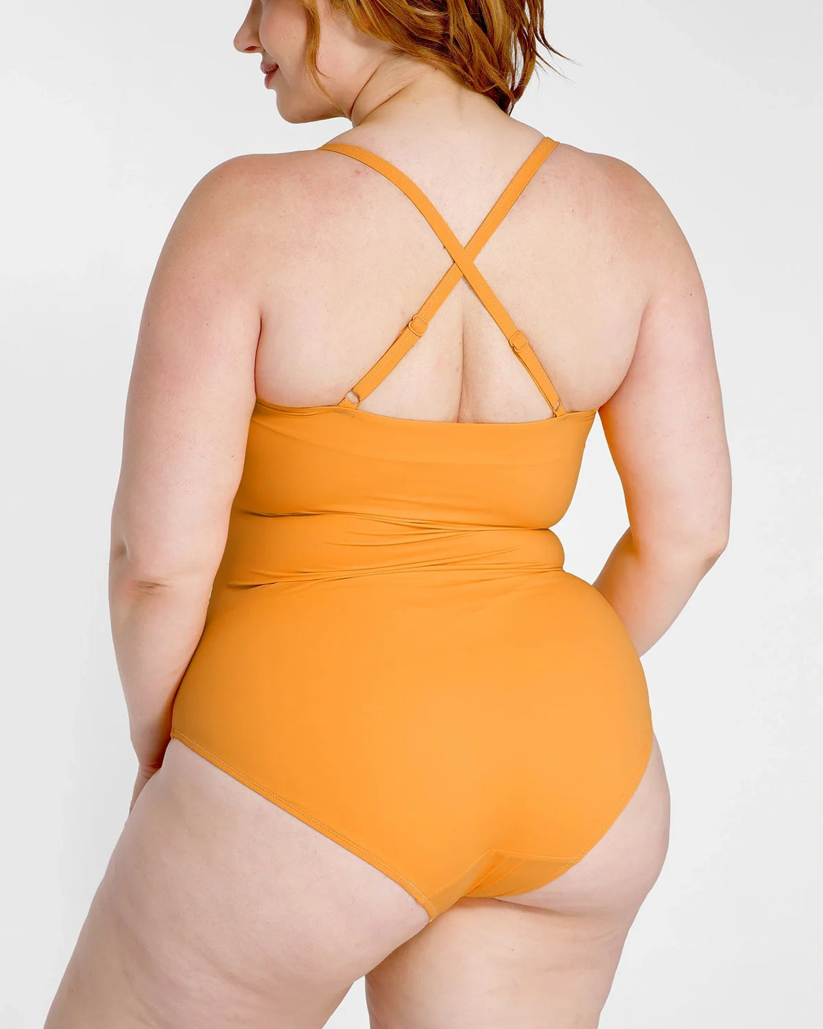 U-Ring Cut Out Shaping Swimsuit