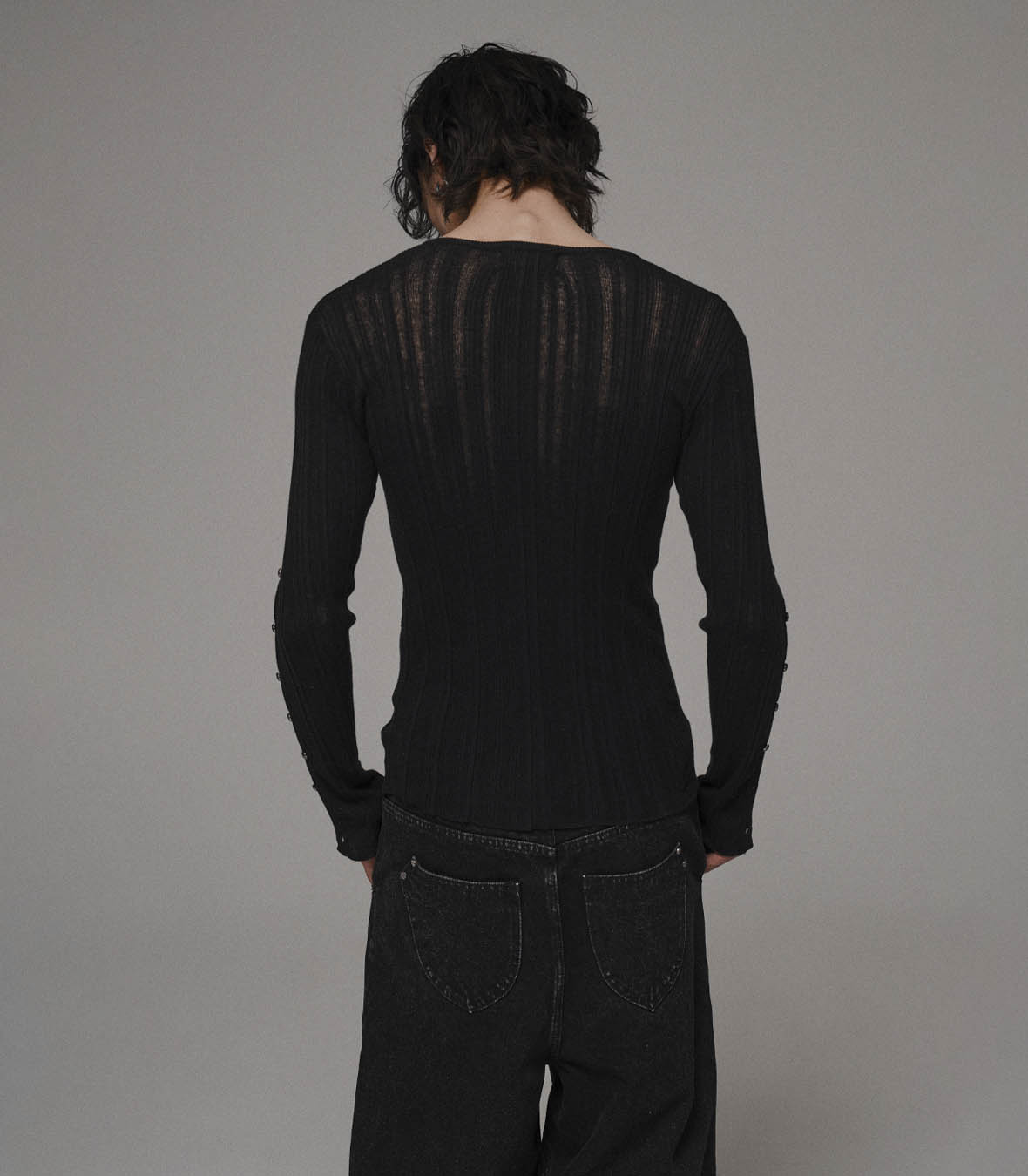 Touch Black Cardigan