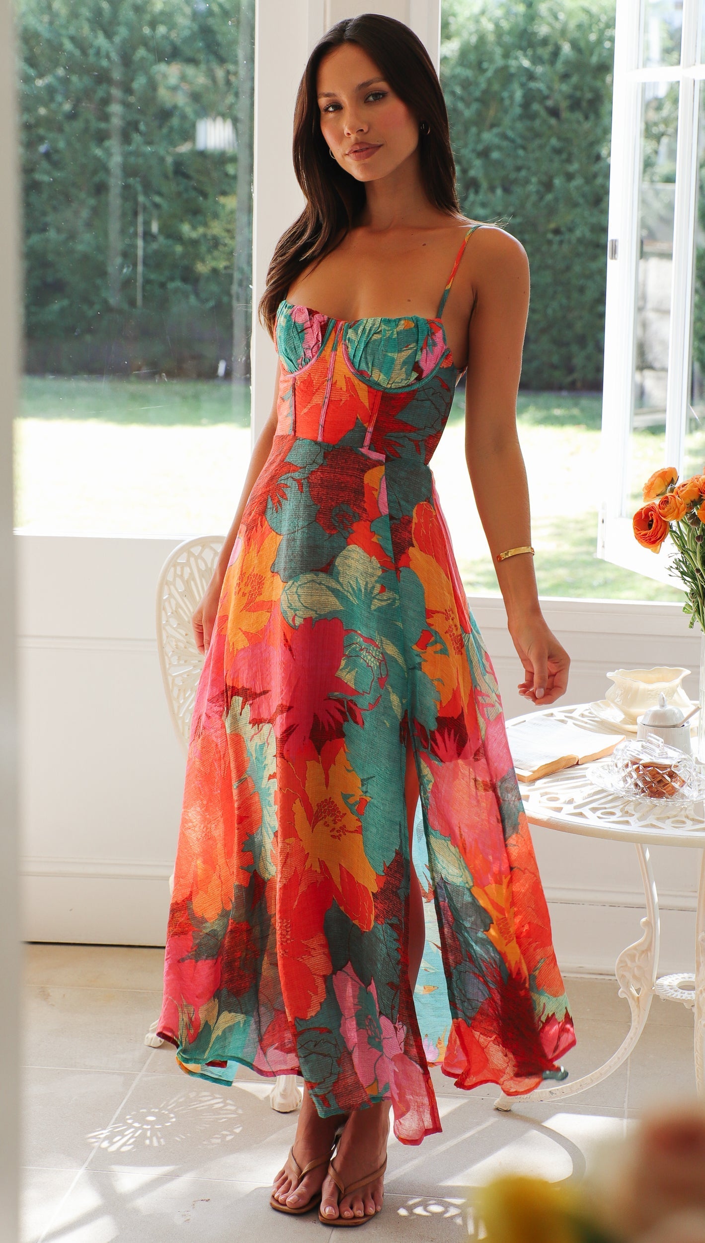 Sorrela Maxi Dress (Tropical)