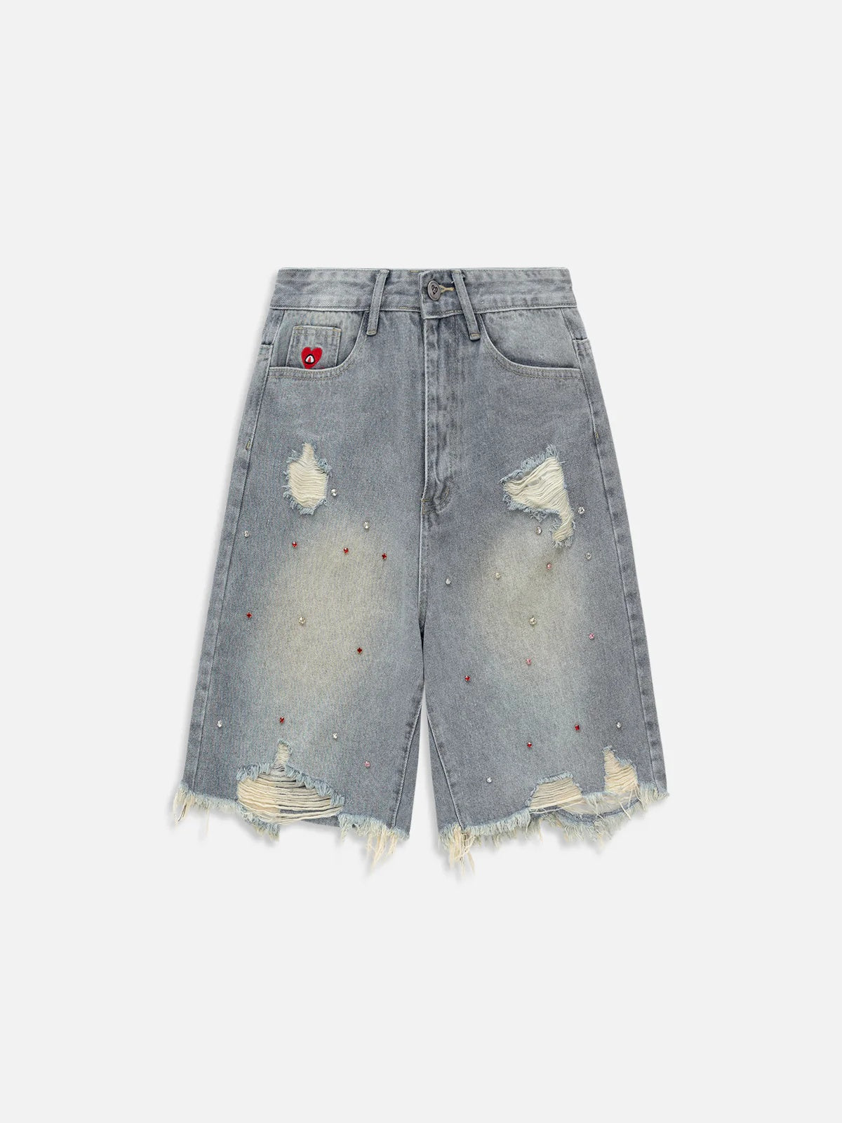 Aelfric Eden Rhinestone Application Jorts