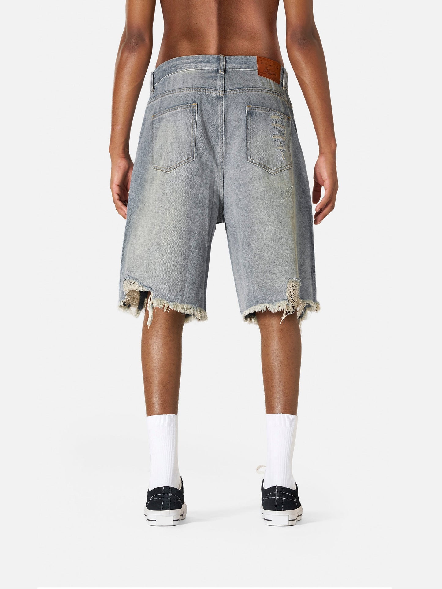 Aelfric Eden Rhinestone Application Jorts