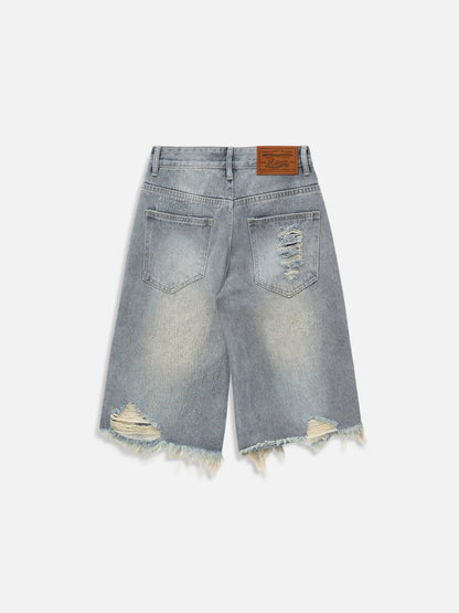 Aelfric Eden Rhinestone Application Jorts