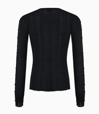 Touch Black Cardigan