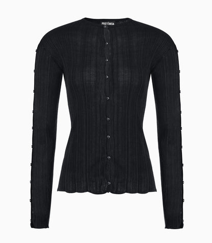 Touch Black Cardigan