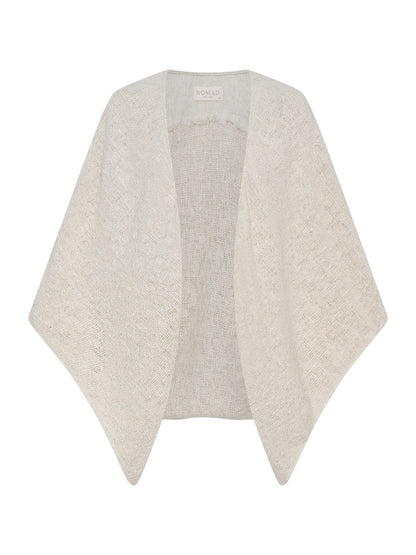 Bloom Cotton Shrug Ecru