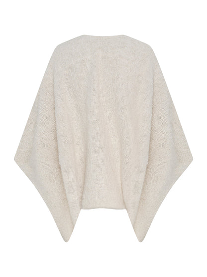 Bloom Cotton Shrug Ecru