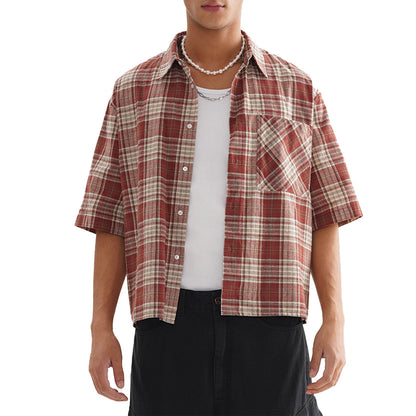 Canyon Plaid Short Sleeve