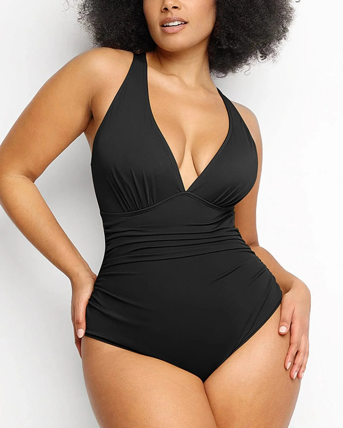 Plunge Cutout Swimsuit