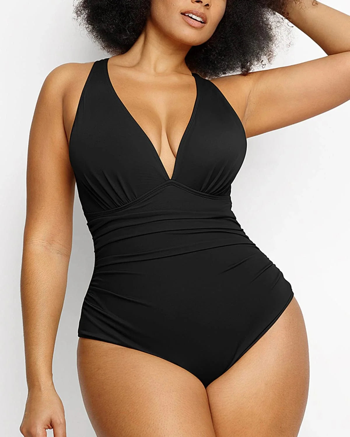 Plunge Cutout Swimsuit