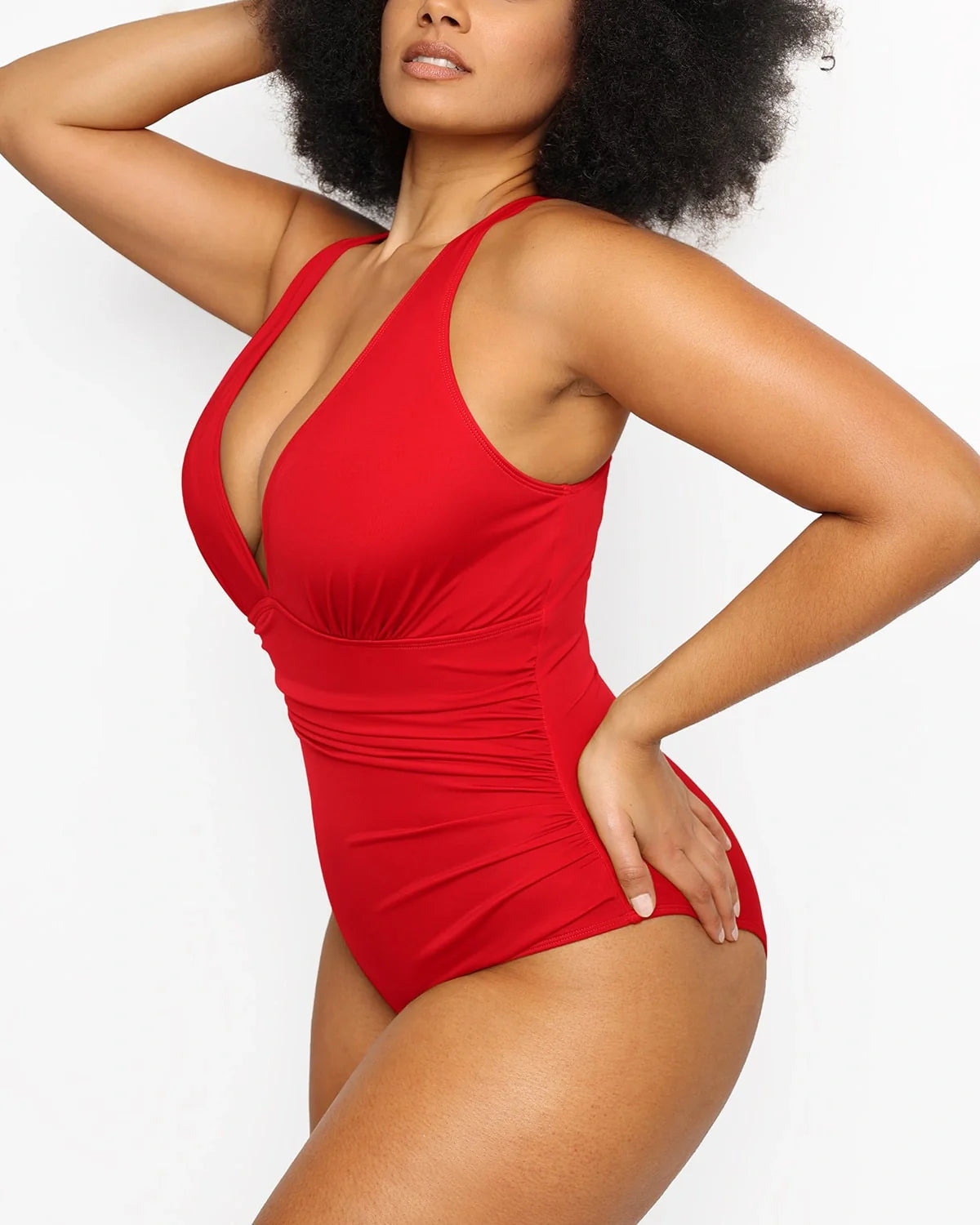 Plunge Cutout Swimsuit