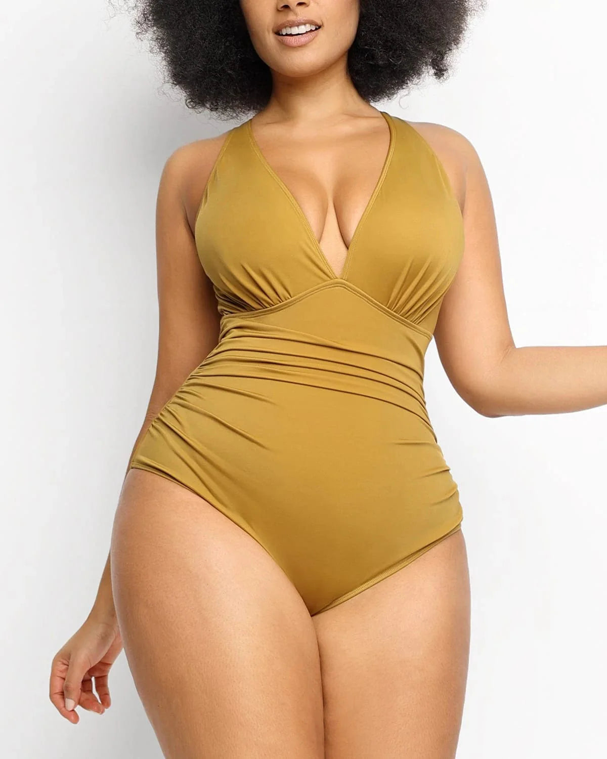 Plunge Cutout Swimsuit