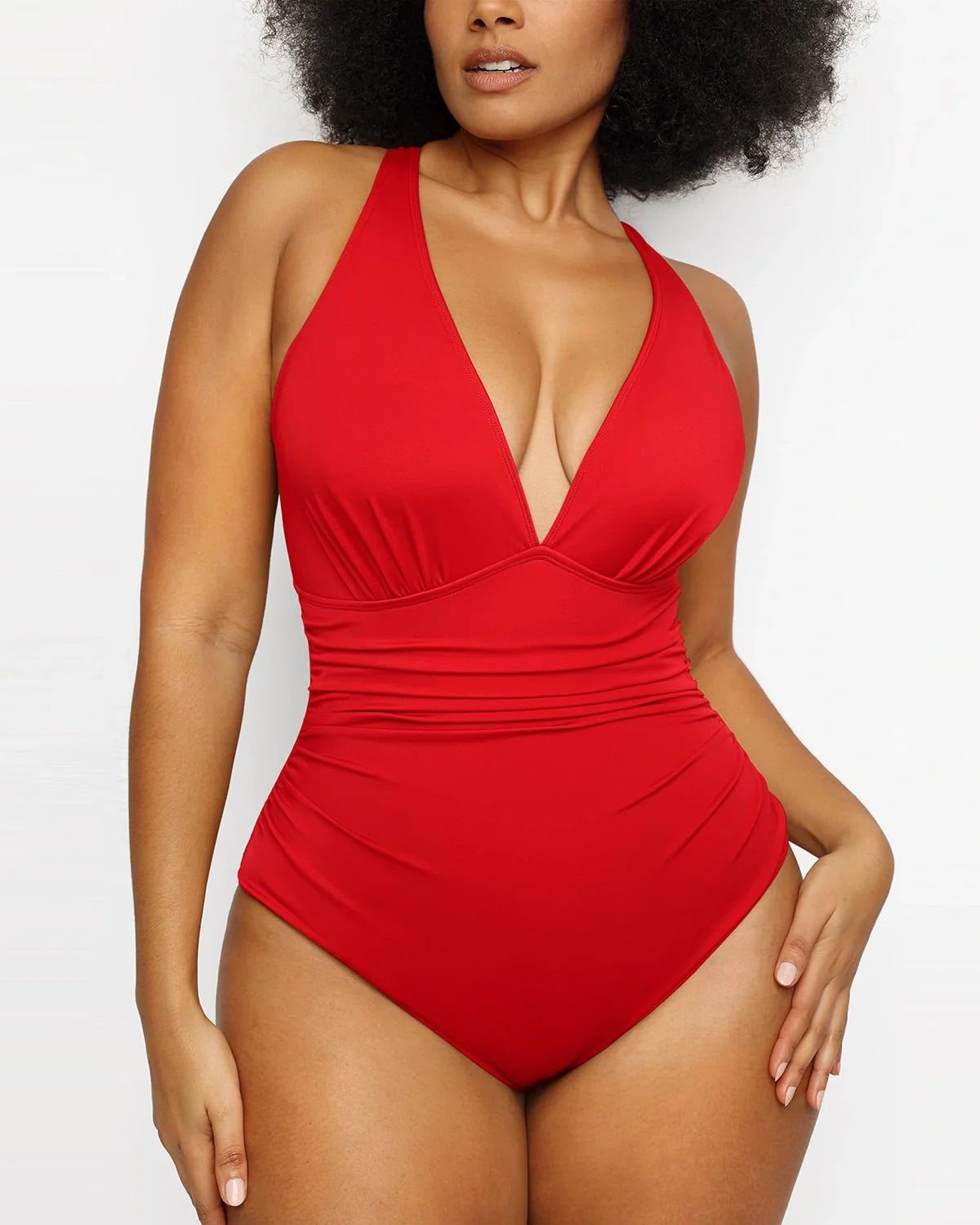 Plunge Cutout Swimsuit
