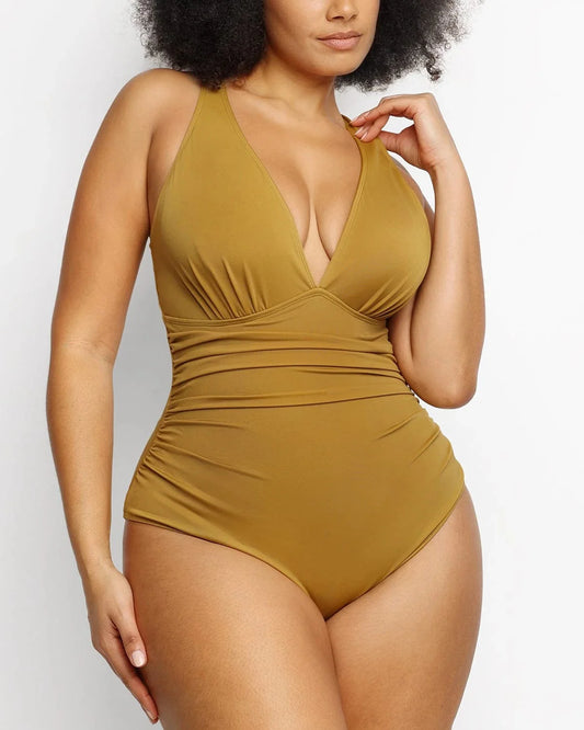 Plunge Cutout Swimsuit